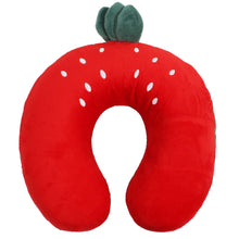 Load image into Gallery viewer, Strawberry Eye Mask and Memory Foam Neck Pillow Travel Pillows Pasal 
