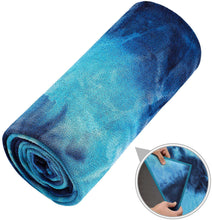 Load image into Gallery viewer, Yoga Towel with Anchor Fit Corners Non Slip Yoga Towel - handmade items, shopping , gifts, souvenir