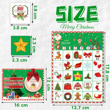Load image into Gallery viewer, Christmas Bingo Christmas Party Games for Kids Bingo Pasal 
