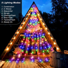 Load image into Gallery viewer, Christmas Lights Outdoor 344 LED Christmas Tree Lights with Topper Star Unknown Pasal 