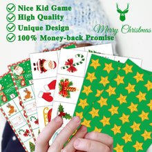 Load image into Gallery viewer, Christmas Bingo Christmas Party Games for Kids Bingo Pasal 
