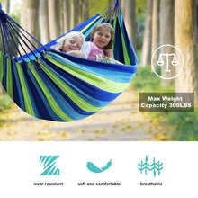 Load image into Gallery viewer, Hammock with Stand Blue Hammocks Pasal 