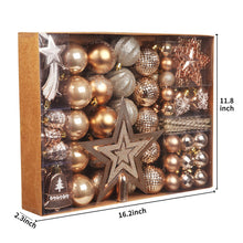 Load image into Gallery viewer, Christmas Tree Decoration Set of 78pcs Christmas Baubles Hanging Ball Ornaments Baubles Pasal 
