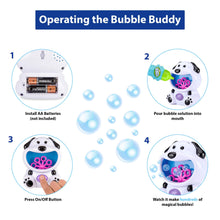 Load image into Gallery viewer, Bubble Buddies Kids Bubble Machine Automatic Bubble Maker Bubble Makers Pasal 