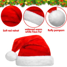 Load image into Gallery viewer, Christmas Hats Santa Hats for Adults Christmas Headbands Hats for Adults Pasal 
