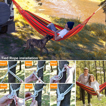 Load image into Gallery viewer, Garden Hammock with Stand Outdoor Large Hammocks Pasal 