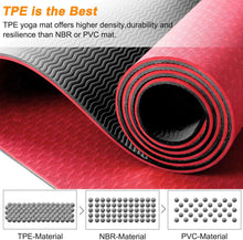 Load image into Gallery viewer, Non-Slip 6mm Thick Large Exercise Mat - handmade items, shopping , gifts, souvenir