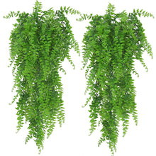 Load image into Gallery viewer, 2 Pack Artificial Hanging Plants Fake Ivy Leaves Wall Decoration Artificial Plants Pasal 