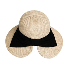 Load image into Gallery viewer, Straw Sun Hat Floppy Wide Brim Fashion Beach Packable &amp; Adjustable Sun Hats Pasal 
