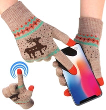 Load image into Gallery viewer, 3 Pairs Texting Gloves Touchscreen Stretch Knitted Mechanic Gloves Winter Warm Gloves - handmade items, shopping , gifts, souvenir