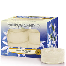 Load image into Gallery viewer, Candle Tea Light Scented Candles Midnight Jasmine 12 Candles Pasal 