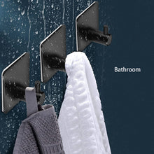 Load image into Gallery viewer, Aluminium Alloy 5KG Heavy Duty Wall Hooks for Bathroom Kitchen Living Room Robe &amp; Bath Towel Hooks Pasal 
