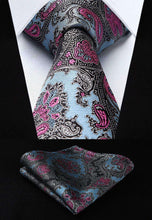 Load image into Gallery viewer, 3 PCS Classic Men&#39;s Silk Tie Set - handmade items, shopping , gifts, souvenir