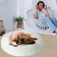 Load image into Gallery viewer, Donut Dog Bed 102cm Large Cuddler Beds Pasal 