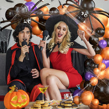 Load image into Gallery viewer, Halloween Balloon Arch Garland Orange and Black Decorations Pasal 