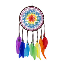 Load image into Gallery viewer, Dream Catcher with Colorful Rainbow Dream Catcher Pasal 
