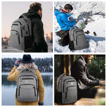 Load image into Gallery viewer, Laptop Backpack with USB Charging and Headphone Port Backpacks Pasal 