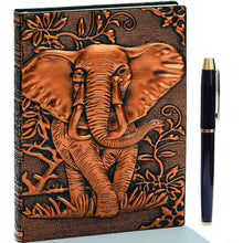 Load image into Gallery viewer, Vintage 3D Leather Writing Journal Notebook Diaries Pasal 