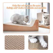 Load image into Gallery viewer, Cat Scratching Pad Corrugated Lounge Bed 3 Packs Scratching Pads Pasal 