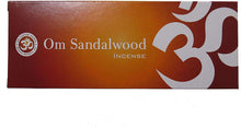 Load image into Gallery viewer, Om Sandalwood Masala Incense 100 gram pack Incense Sticks Healing Calm Meditation - handmade items, shopping , gifts, souvenir
