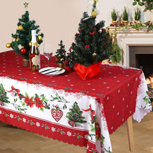 Load image into Gallery viewer, Christmas Table Cloths Christmas Tablecloths Rectangular Washable Table Cover Tablecloths Pasal 