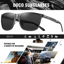 Load image into Gallery viewer, DUCO Mens Sports Polarized Al Mg Metal Frame Sunglasses Sunglasses Pasal 