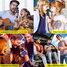 Load image into Gallery viewer, Wireless Karaoke Microphone Bluetooth Dancing LED Lights Portable - handmade items, shopping , gifts, souvenir
