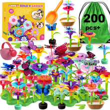 Load image into Gallery viewer, LANNEY Flower Garden Building Toys, 200 Pcs Unknown Pasal 