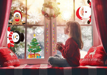 Load image into Gallery viewer, Christmas Window Stickers 300pcs Christmas Window Decorations Window Stickers Pasal 