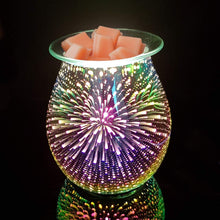 Load image into Gallery viewer, Electric Wax Burner Melt Warmer Lamp 3D Firework Design 14cm Home Fragrance Lamps Pasal 
