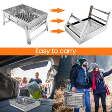 Load image into Gallery viewer, Stainless Steel BBQ Barbecue Grill Disposable Barbecues Pasal 