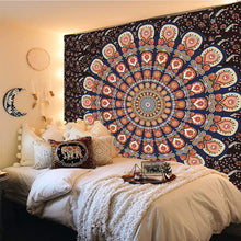 Load image into Gallery viewer, Tapestry Indian Mandala Floral Hippie Wall Tapestries Tapestry Pasal 