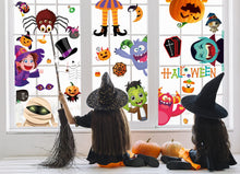 Load image into Gallery viewer, Halloween Window Stickers Halloween Window Decorations Window Stickers Pasal 