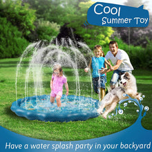 Load image into Gallery viewer, Splash Kids Sprinkler Pad Backyard Play Mat Sprinklers Pasal 