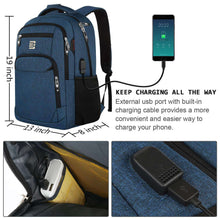 Load image into Gallery viewer, Travel Laptop Backpack with USB Charging and Headphone Port - handmade items, shopping , gifts, souvenir