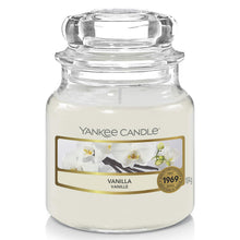 Load image into Gallery viewer, Yankee Candle Scented Vanilla Small Jar Candle Burn Time: Up to 30 Hours Candles Pasal 