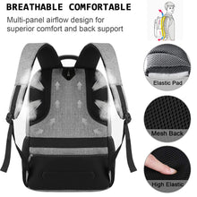 Load image into Gallery viewer, Laptop Backpack with USB Charging and Headphone Port Backpacks Pasal 