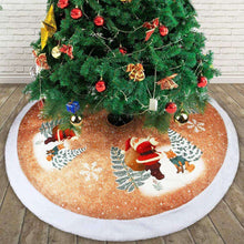 Load image into Gallery viewer, Double Layers Handicraft Xmas Tree Skirt Christmas Party Home Decor - handmade items, shopping , gifts, souvenir