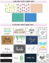 Load image into Gallery viewer, 100 All Occasion Greeting Cards with Envelopes and Stickers Blank Pasal 
