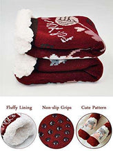 Load image into Gallery viewer, Women Slipper Socks Warm and Soft Sherpa Lined Winter Socks Fluffy Thermal with Non Slip Grips Sole - handmade items, shopping , gifts, souvenir