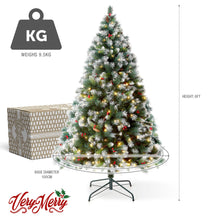 Load image into Gallery viewer, Christmas Tree with 300LED Lights with Timer 8 Light Modes