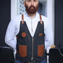 Load image into Gallery viewer, Vest Style Apron for professional barber Unknown Pasal 