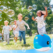 Load image into Gallery viewer, Bubble Mania Whale Automatic Bubble Making Machine Gift Pasal 