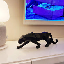 Load image into Gallery viewer, Geometric Resin Leopard Statue Sculpture Ornament Collectible Unknown Pasal 
