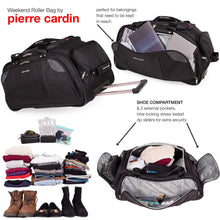 Load image into Gallery viewer, Lightweight Medium Holdall with Wheels Travel Duffles Pasal 