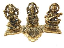 Load image into Gallery viewer, Trendy Crafts Laxmi Ganesh Saraswati Idol Statue Pasal 
