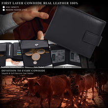 Load image into Gallery viewer, Credit Card Leather Wallet Wallets Pasal 
