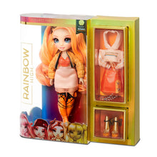 Load image into Gallery viewer, Rainbow High Fashion Doll Poppy Rowan Orange Themed Doll Gift Pasal 