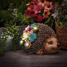 Load image into Gallery viewer, Solar Garden Ornaments Outdoor 21cm Hedgehog Figurine Garden Miniatures Pasal 