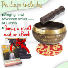 Load image into Gallery viewer, Tibetan Singing Bowl Meditation Gift Set Singing Bowls Pasal 
